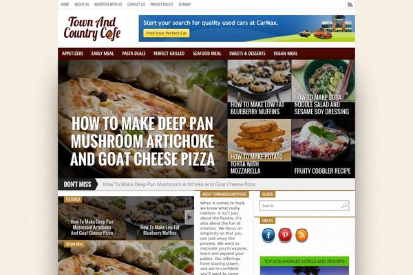 Hot Topix theme site design template sample