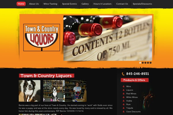 Site using Bannerspace Slideshow plugin