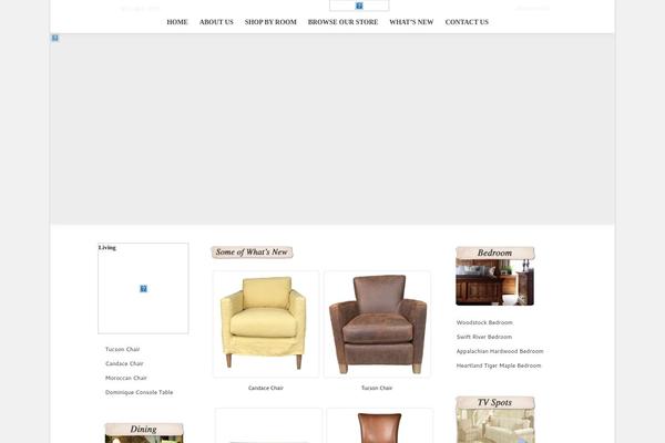 Store theme site design template sample