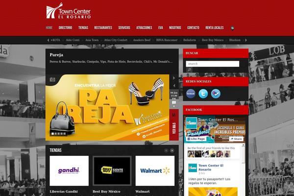 Next Magazine theme site design template sample