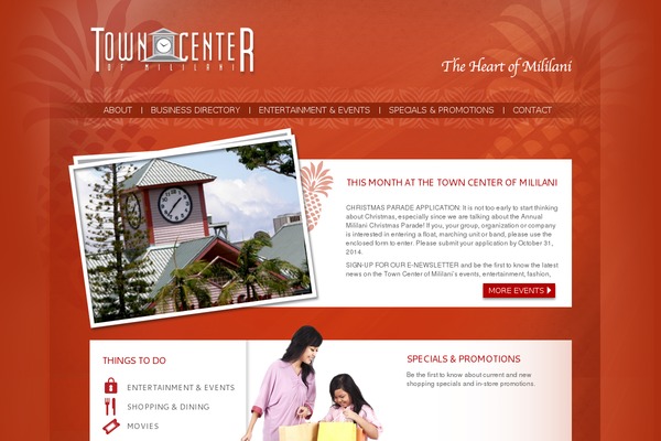 Tcm theme site design template sample