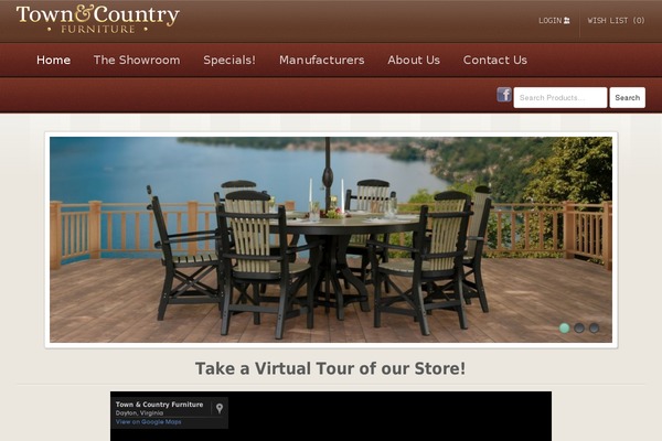 Camp theme site design template sample