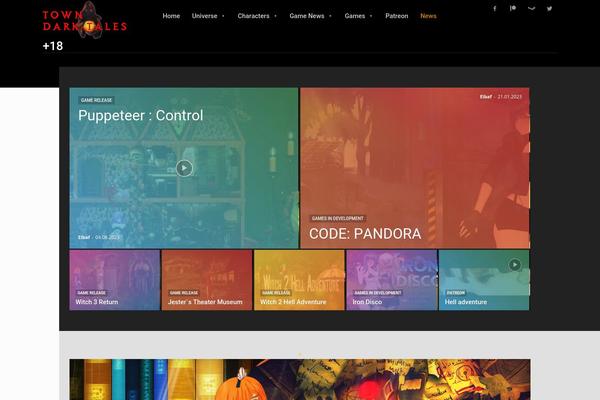 Site using Td-newsletter plugin