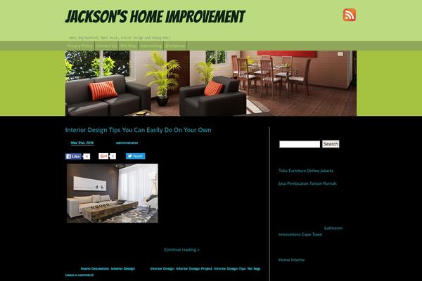 Grain theme site design template sample