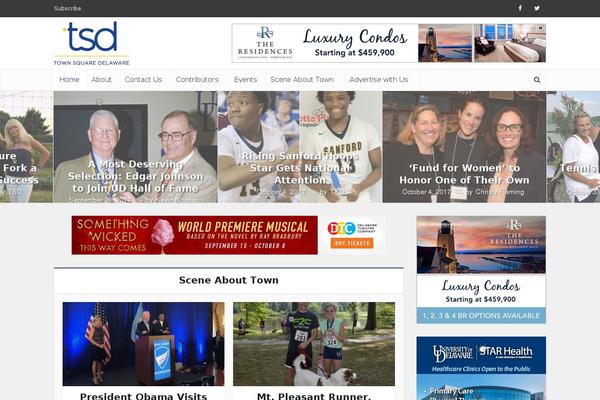 VoiceChild theme site design template sample