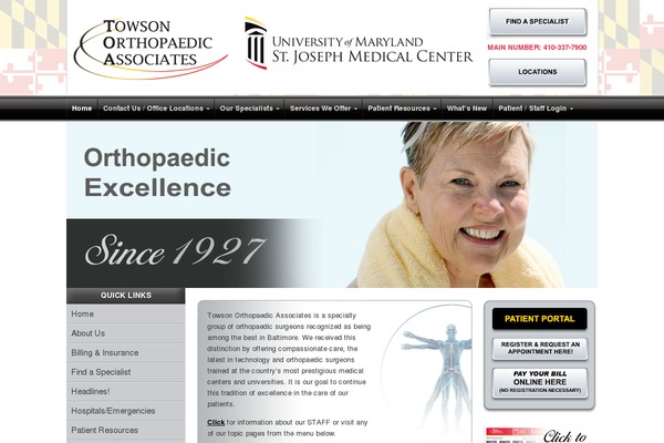 Site using Strong Testimonials plugin