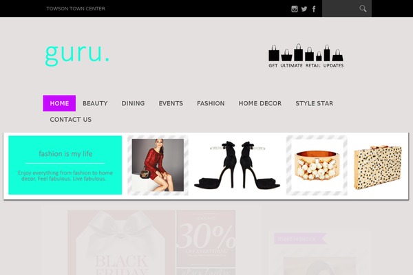 Extremis theme site design template sample