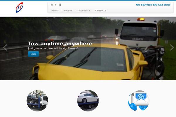Customizr theme site design template sample