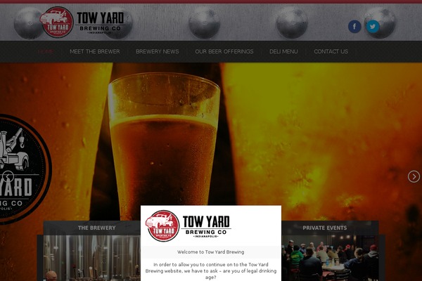towyardbrewing.com site used Blossom Travel