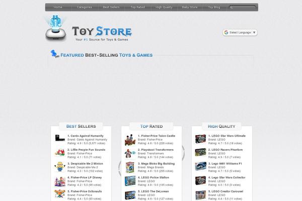 Template2 theme site design template sample
