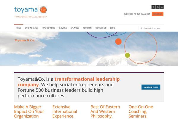Brave theme site design template sample