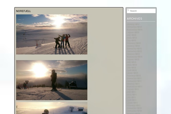 Adventure theme site design template sample