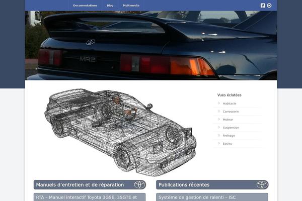 Razor theme site design template sample