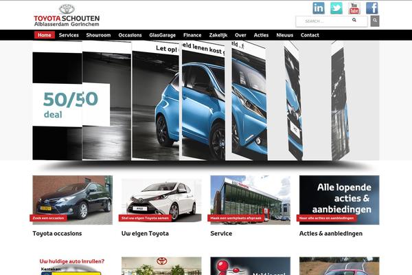 schouten theme websites examples