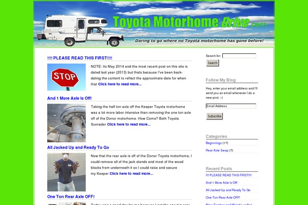toyotamotorhomedrive.com site used Wpspire