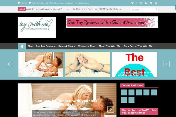 Discover theme site design template sample