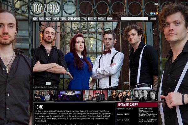 Magzimus theme site design template sample