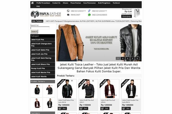 JustWrite theme site design template sample