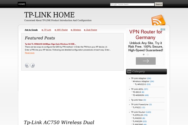 tp-linkhome.com site used Blackgrey2