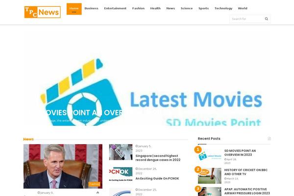 tpcnews.com site used Jannah