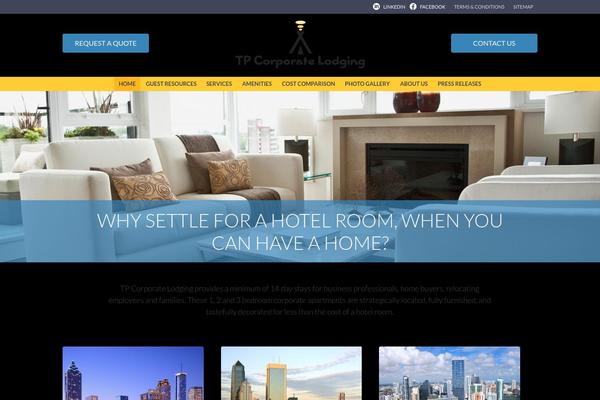 tpcorporatelodging.com site used Tpc