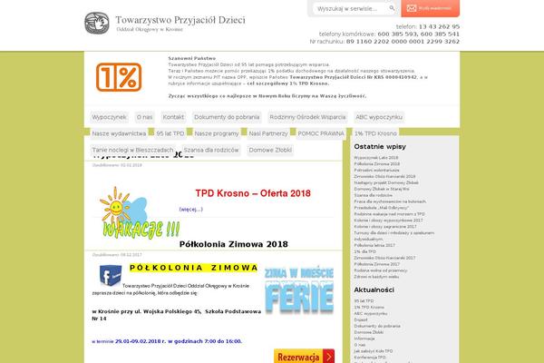 Tpd-theme theme site design template sample