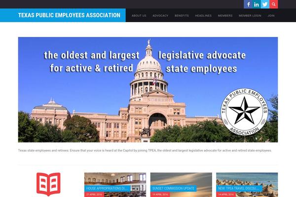 Parlament theme site design template sample