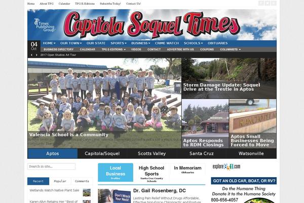 Soledad theme site design template sample