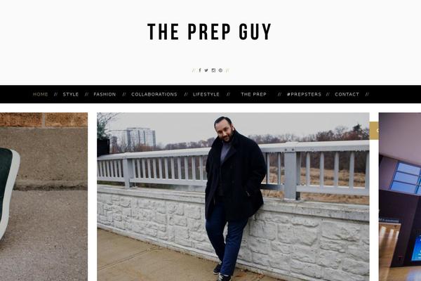 Vancouver theme site design template sample