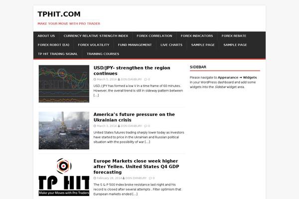 Site using RJ Quickcharts plugin
