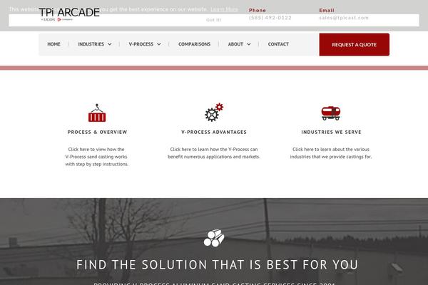 Bones theme site design template sample