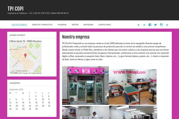Momentous Lite theme site design template sample