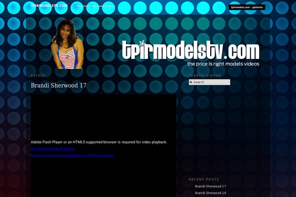 tpirmodelstv.com site used Modularity Lite