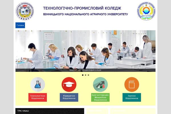 tpk-vnau.org site used Minimale