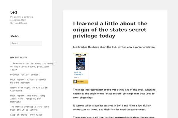 Twenty Eleven theme site design template sample