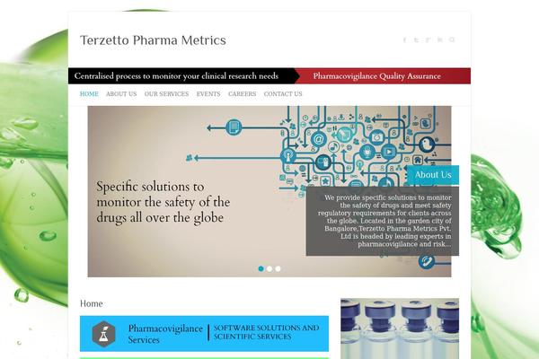 Attitude theme site design template sample