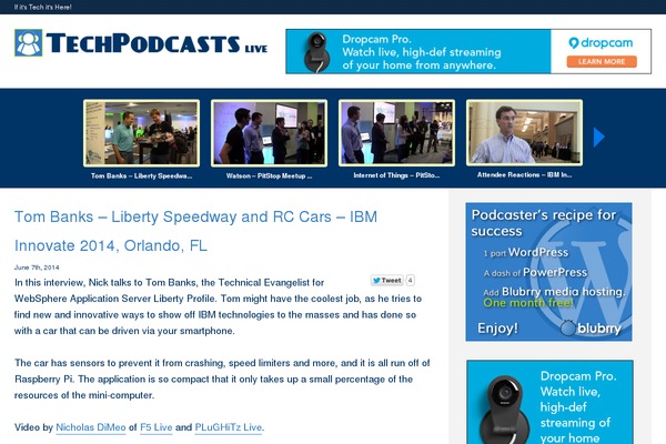 Site using 24liveblog plugin
