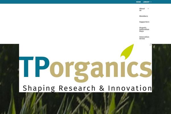 tporganics.eu site used Tpo