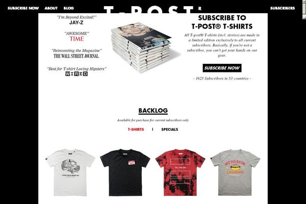 tpostmag.com site used Tpost_wpt