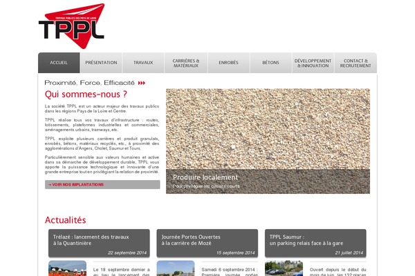 Site using CataBlog plugin