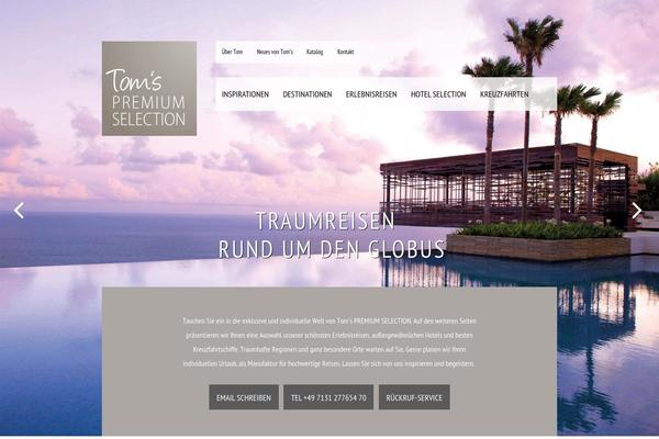 Tps theme site design template sample