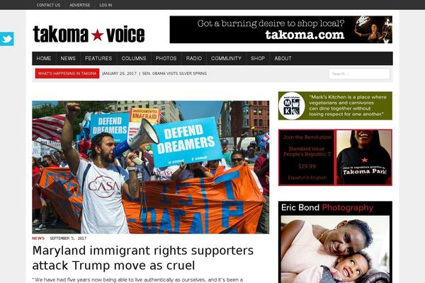 MH Newsdesk theme site design template sample
