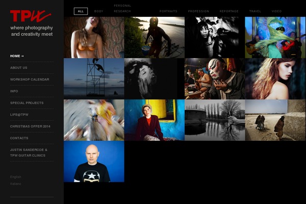 Raw theme site design template sample