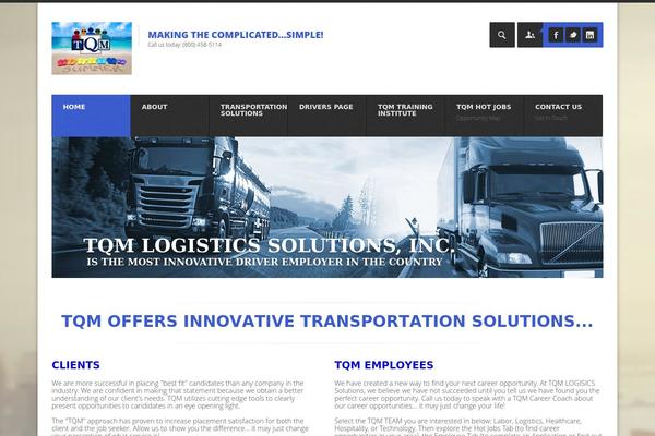 tqmlogistics.com site used Gt3-wp-point