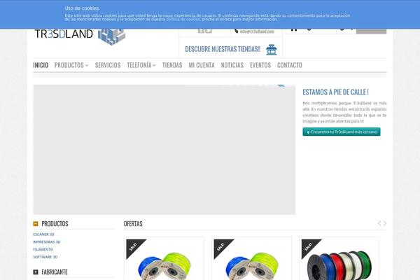 Site using Asesor de Cookies para normativa española plugin