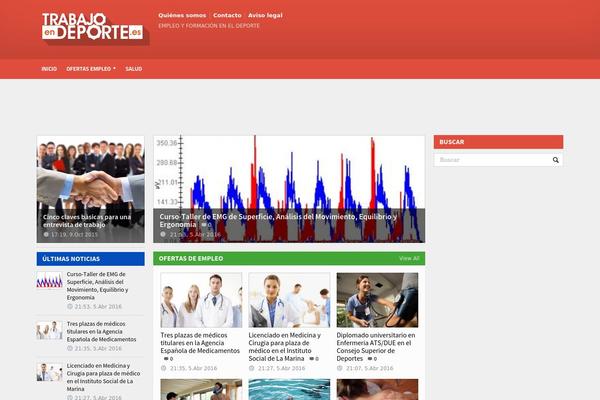Allegro theme site design template sample