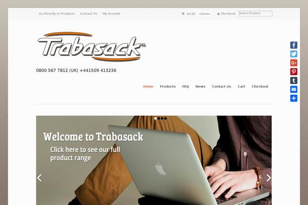 Mystile Child theme site design template sample