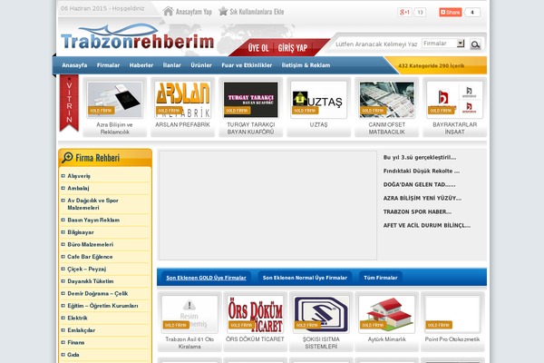 Rehber theme site design template sample