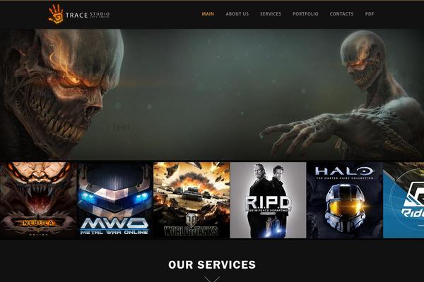 The Ken theme site design template sample
