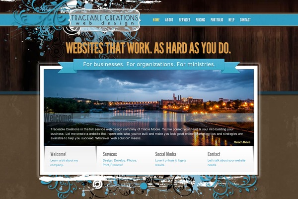 traceablecreations.com site used Sky